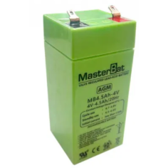 Bateria Estacionária AGM de Chumbo-Ácido 4 Volts 4,5 A