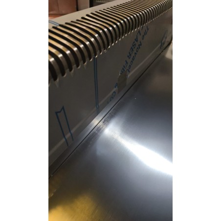 Fry-Top a gas doble Serie 700 GG721-S 800mm pequeño golpe inapreciable en chimenea