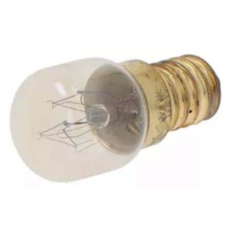 lâmpada incandescente T máx 300°C E14 15W 230V forno tipo