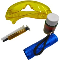 UV leak detection kit