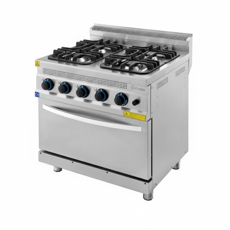 Cozinha a Gás com Forno Série 700 TURHAN 800mm 4 queimadores 7001