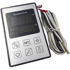 Digital thermostat SF-376 220-240VAC 4 relays 3 sensors ESK