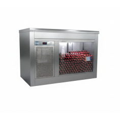 Vitrine en Acier Inoxydable spéciale bouteilles VB-1500