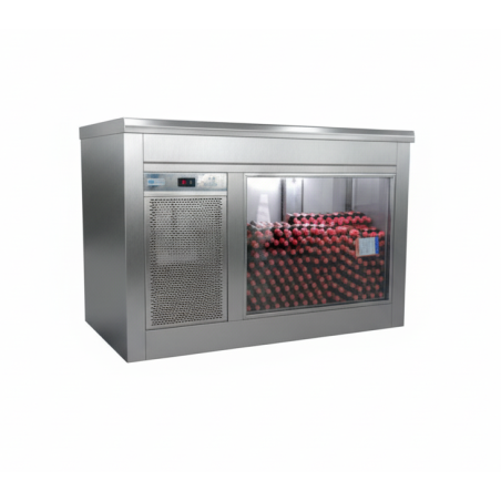 Vitrine de Aço Inoxidável especial para garrafinhas VB-2000