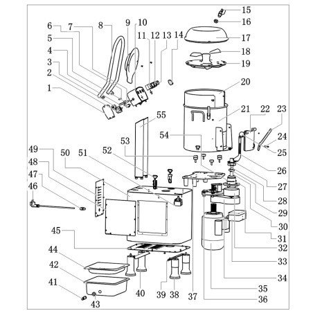 Peladora de patatas HLP-20