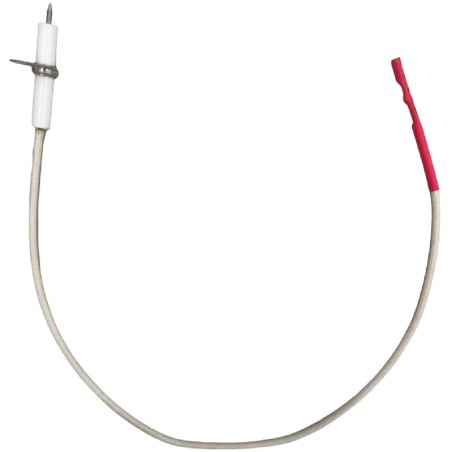 Electrodo de encendido con brida  longitud del cable 350mm conector redondo ø 2,4mm