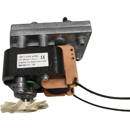 Motorreductor tipo UFJ61-1 230VAC 50-60hz 55W 2800rpm Class H Eje 6,3x7mm L 27mm EC01F Despiece número 4