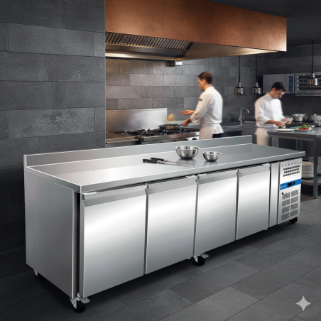 Gastronorm Refrigeration Table Series 700 GN4200TN 4 Doors