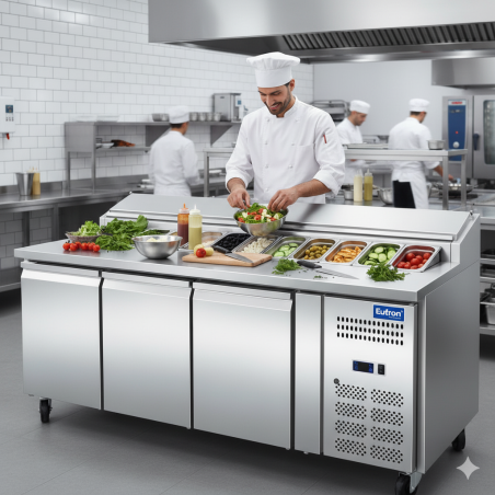 Table de préparation pour salades SH3000/800