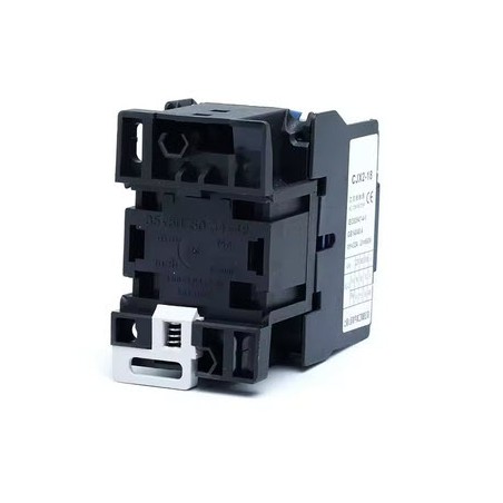 AC3 Contactor 18A, 380VAC Coil, 3 Poles, 3 NO Contacts, 1 Auxiliary NO Contact, CJX2-1810