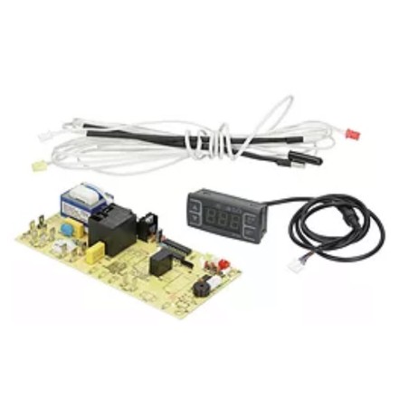 Carte de commande pour vitrine réfrigérée avec capteur 702366