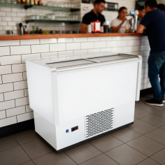 Geladeira de garrafas lacada 2 portas BGZ-100-EG