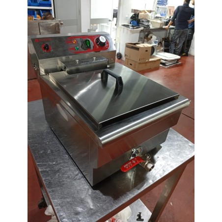 Friteuse Électrique 14L Cuve Simple EF-141VW 380V 5KW