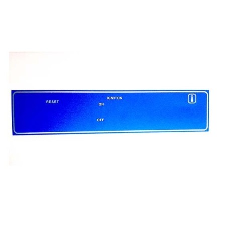 Gas fryer panel cover GF