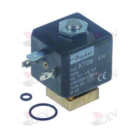 2-way magnetic valve 230 VAC PARKER Type KT09