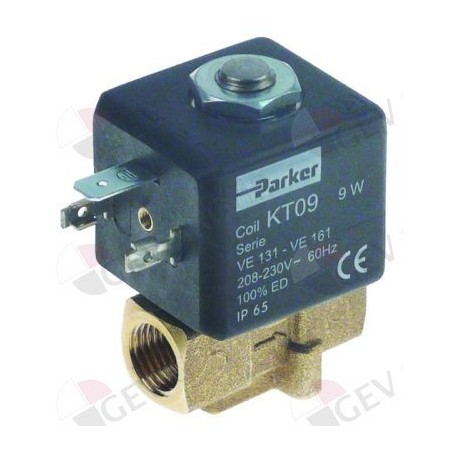 2-way magnetic valve 230 VAC 1/4" inlet Expobar