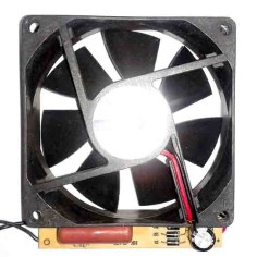 ventilateur axial L 80mm L 80mm H 25mm 12V CC carte de conversion