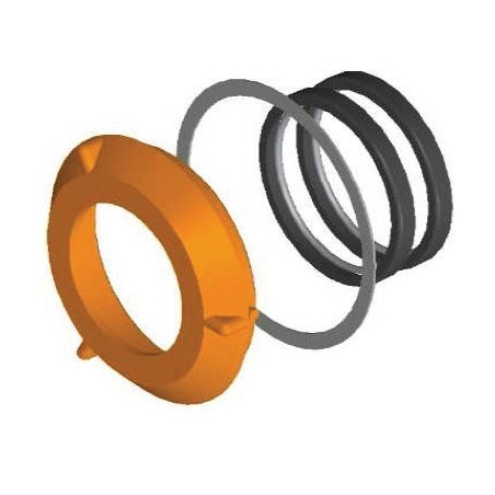 Support de joint + Joint de ressort inox + Joint plat en silicone Zumex