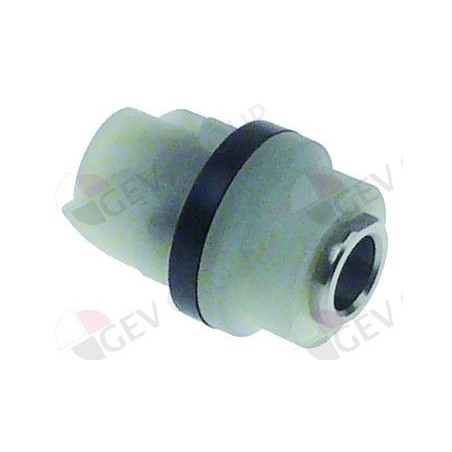 acoplamento L 30mm D1 ø 18mm D2 ø 21mm M6 dentes 2 Robot-Coupe