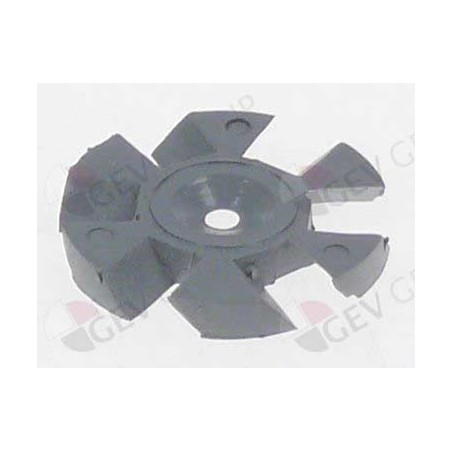 difusor rotacional H 3,5mm ø 25mm LinhaBranca Interior 3mm A0401178