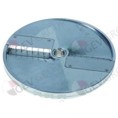 Vegetable Cutting Disc HU10 HLC-300 DQ10 ø 205mm support ø 19mm cutting thickness 10mm aluminum