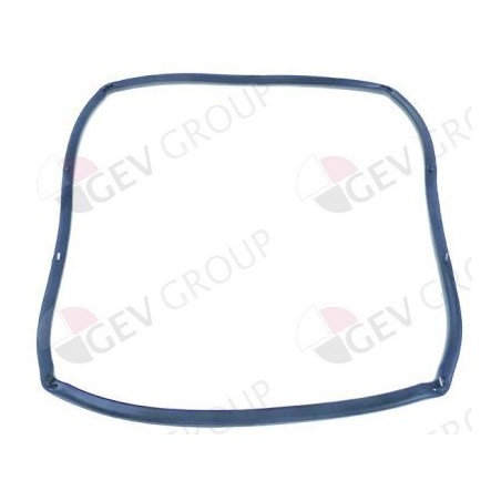 junta de puerta An 350mm con 8 ganchos de sujeción L 570mm Unox