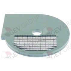 rejilla a cuadrados tipo DISCOD8 ø 205mm espesor de corte 8x8mm plástico/metal Fimar