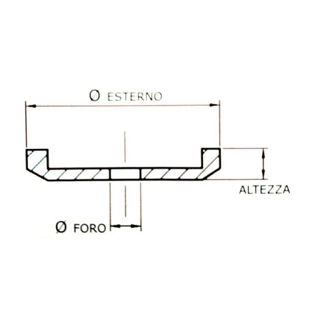 Sharpening Stone 48x8x6mm Fine Grain Flat Type OMS SCALTR.