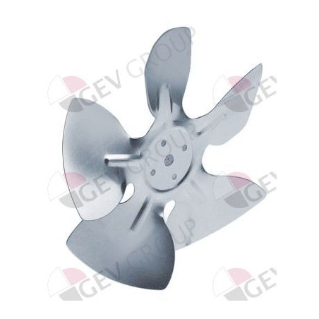 suction fan impeller ø 154mm left rotation mounting shaft 25.4mm