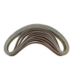 10 bandas lija 50x950mm grano 120 Seco y Húmedo para afiladora X7 AX5