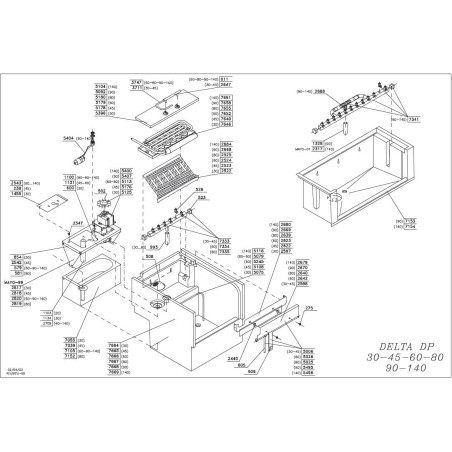 válvula de llenado rosca M14x1 L 190mm ø 30mm ø empalme 10mm ITV DELTA