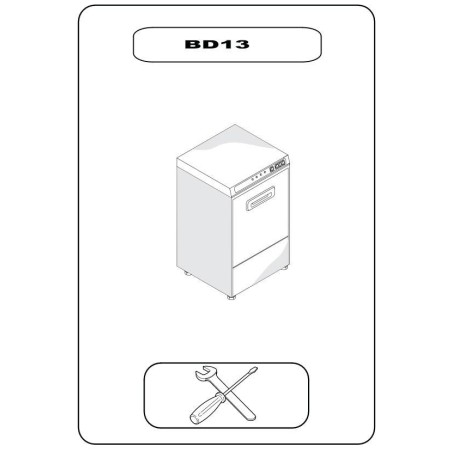 brazo de lavado L 400mm boquillas 8 montaje ø 15/39,5mm pos. de montaje arriba/abajo Elframo, Komel 00222000
