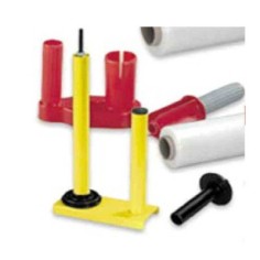 Distributeur métallique de film pour palettiser.