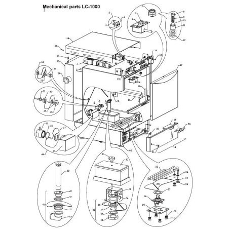  tubo de rebose ø 26mm L 142mm plástico int.ø 21mm ø ext. 26mm LineaBlanca