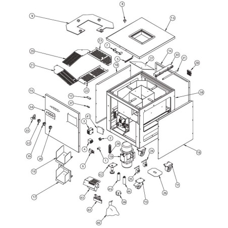 Sammic 2370149 450W Dryer Resistance 80X400mm