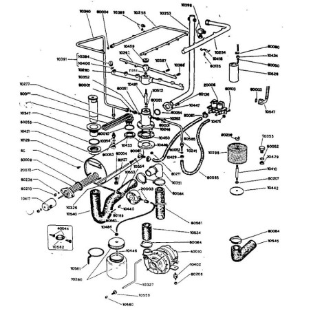 tubo de rebose L 90mm ø 25mm Adler Electrolux 10277