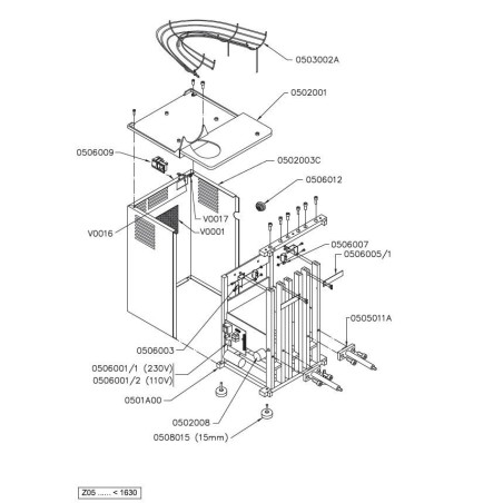 Zummo Z05 Juicer Roof 0502001