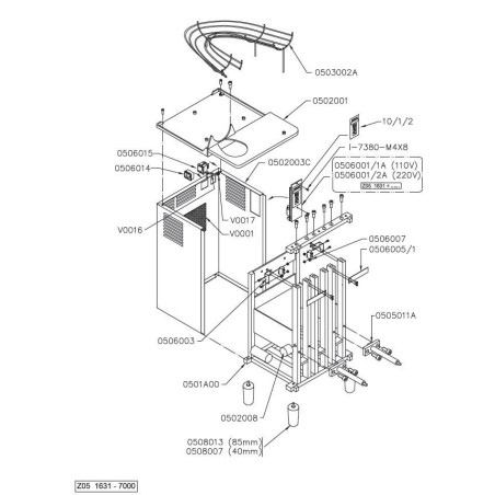 Zummo Z05 Juicer Lid 0502001