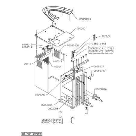 Zummo Z05 Juicer Lid 0502001