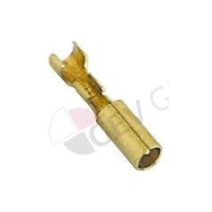 conector redondo ø 4mm 0,25-1,5mm² CuZn T máx 125°C UE 20 pzs pa