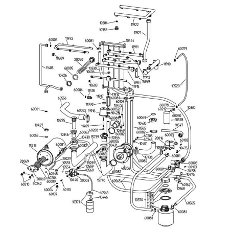 diffuseur rotatif pour buse de lavage H 5mm ø 16,5mm encoches 5mm Adler