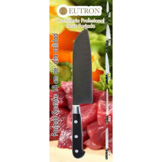 Couteau Santoku Alvéolé Lame de 18 cm