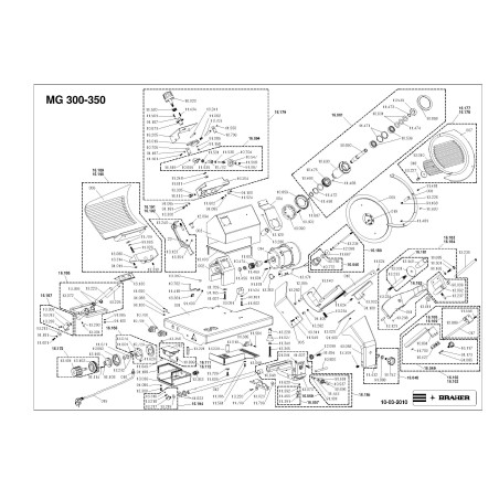 Muelle Giro Mando Afilador Cortadora  Braher USA-MAT-C-MG 11530