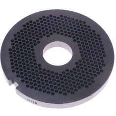 Prato para picador de carne 114 Broca Unger 4mm 1 entalhe