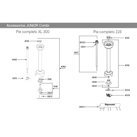 Roulement joint étanche Dynamic MMX92-98 PMX98 PMF250 MX91-2000 MDH460-2000 0607