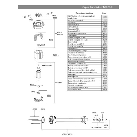 Roulement joint étanche Dynamic MMX92-98 PMX98 PMF250 MX91-2000 MDH460-2000 0607