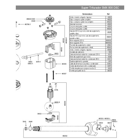 Rodamiento retén estanco Dynamic MMX92-98 PMX98 PMF250 MX91-2000 MDH460-2000 0607