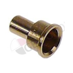 Bico de queimador piloto POLIDORO código 22 furo ø 0,22mm