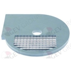 grid with square pattern type D10 ø 210mm support ø 32.5mm cutting thickness 10mm plastic Celme, Fimar