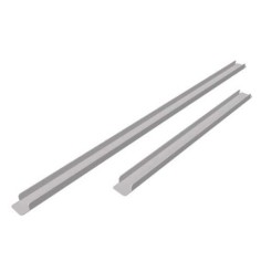 Guide de séparation 530mm pour grille en acier inoxydable